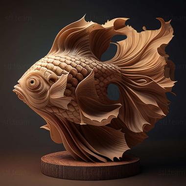 3D model Fish scalars (STL)